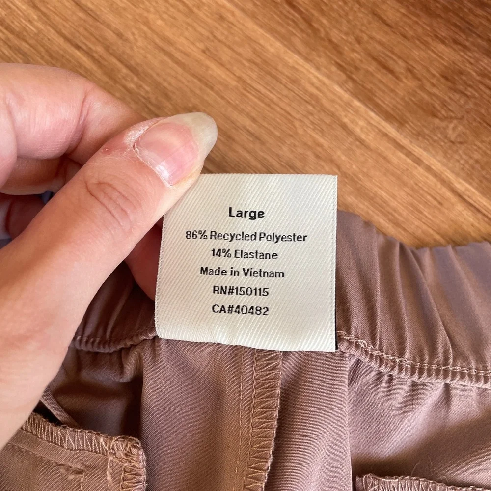 Varley Womens Alana Slim Tapered Cuff Pants‎ Size Large Athleisure Pull On